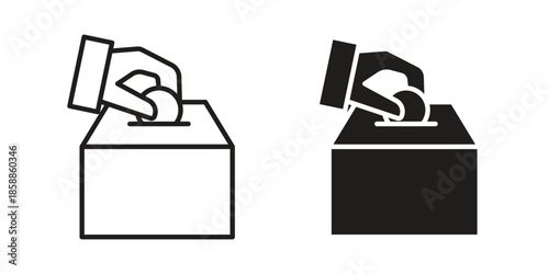 Money donation icons set in multiple style collection