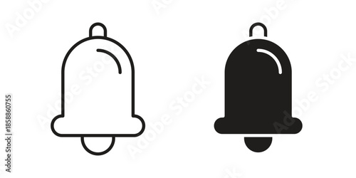 Notification icons set in multiple style collection