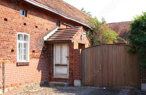 Old Farmhouse in a Village in Lower Lusatia, Germany
