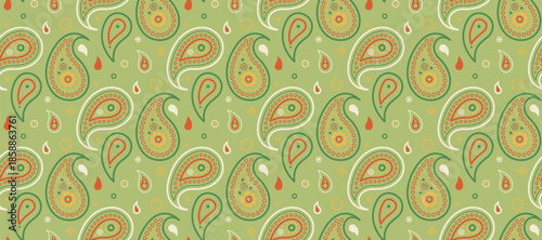Paper luxury, seamless east. Pattern image and retro sketch. Abstract herb by foliage flowing.