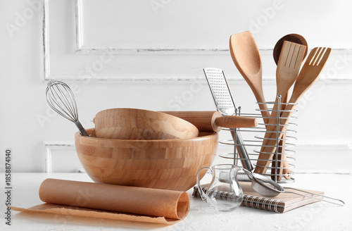 Set of different baking ute...