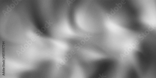 smooth black white background gray gradient with grainy texture and soft transitions between light and dark tones.