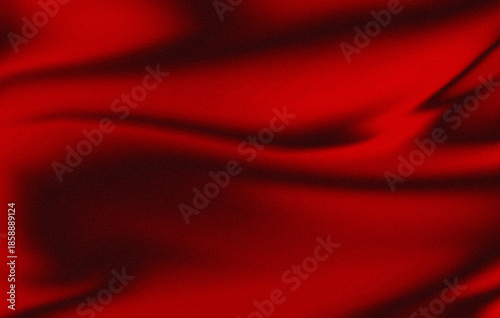 Bright crimson cherry red, black. Minimalist fine art background with organic motion texture. Modern design, atmospheric visual concepts. Noise grain. Abstract blur, soft flowing shapes and gradients