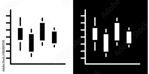 Output Chart  Icon Set White Style Collection