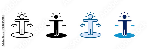 Comfort Zone Icon Set Multiple Style Collection