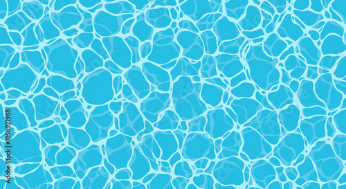 A vibrant vector illustration captures the mesmerizing patterns of light dancing on a body of water, creating a captivating and abstract background with a sense of depth and fluidity.