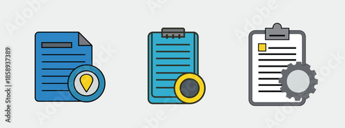 Business Report Document Icon