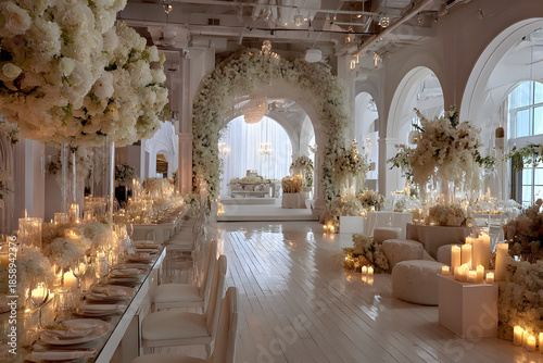 white wedding