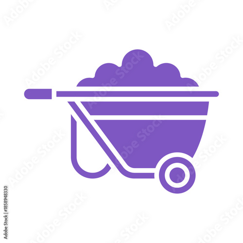 Wheelbarrow Icon