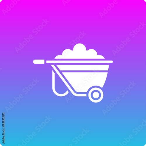 Wheelbarrow Icon