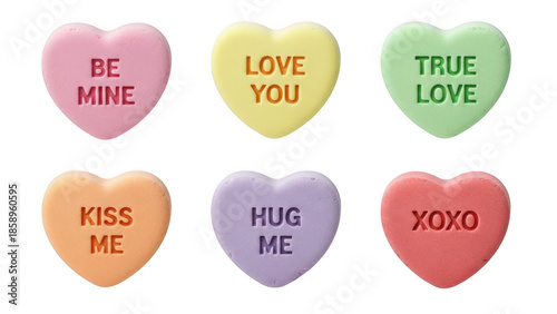 Sweetheart Candy Hearts for Valentine's Day Messages