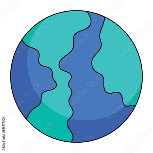 Global Warming Planet Earth Illustration
