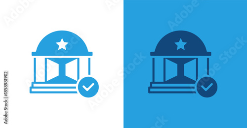 Transparency Flat, with light and dark background