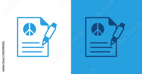 Treaty Flat, with light and dark background