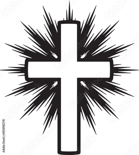 3d metal celtic cross vector illustration religion sign design icon japanese yen money business currency finance gold japan medical arrow concept sign symbol