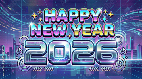 Happy New year 2026 Korean Style