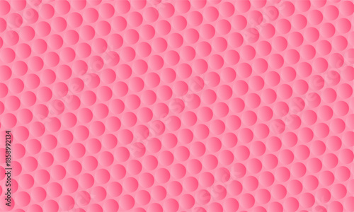 Pink golf ball texture. Golf ball pattern. Golf ball seamless pattern as background.