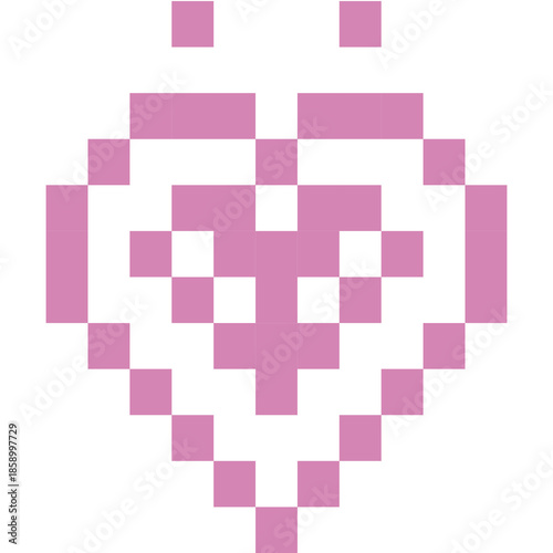 Cute pixel art heart icons in retro 8-bit style with gold and pink color variations. Perfect for Valentine’s Day designs, digital stickers, game UI elements, social media graphics,