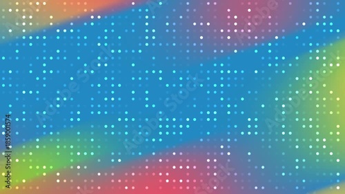 Wallpaper Mural Abstract pattern of dots on a colorful background Torontodigital.ca