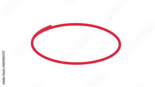 Circle marker with drawing effect, hand drawn circle marker green screen, 4k video of hand drawn red circle animation.
Animated Red Scribbled Circle Video - Hand Drawn Oval Highlight Effect,