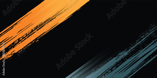 Dots halftone white and blue color pattern gradient grunge texture background. Dots pop art comics sport style vector dots halftone blue and white abstarct background vector illustration