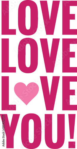 A heartfelt message of love and affection for you