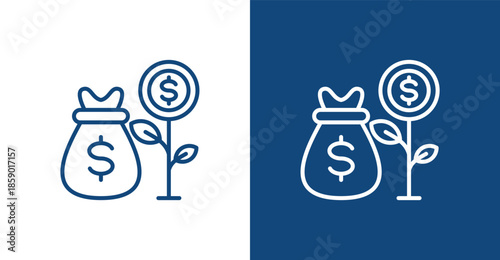 Rollover Outline, with light and dark background