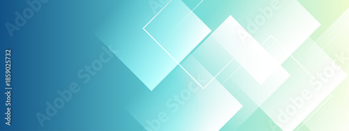 Abstract overlapping squares on gradient background suitable for digital art projects, futuristic designs, technology concepts, and web backgrounds