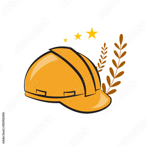 Labor Day Graphic Design Element