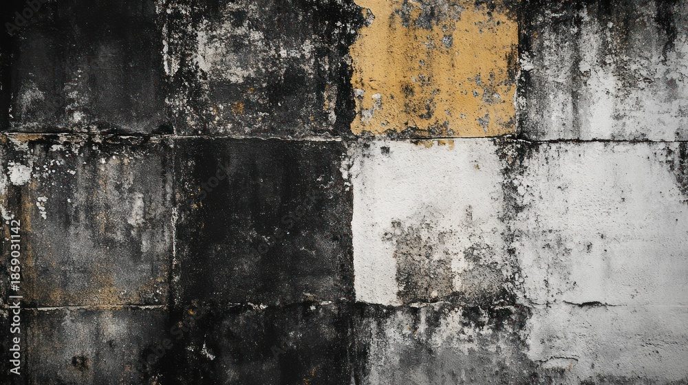 Fototapeta premium Weathered stone wall pattern