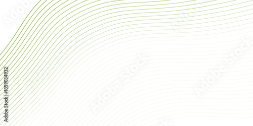 Abstract Apple green background with curve line design nature