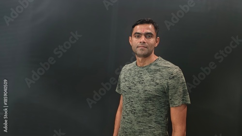 portrait of a handsome young man