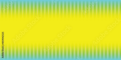 Bright Yellow Background with Blue Stripes.
