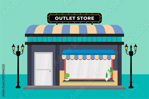 shopping mall or big box store built in contemporary