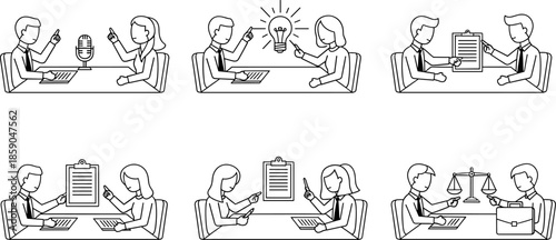 Six Step-by-Step Vector Illustration Process