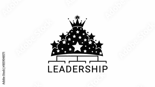 Crown of stars symbolizing leadership and achievement