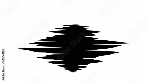 Abstract sound wave visualization representing audio or music