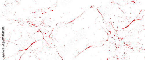 Vector new style red and white scratches scattered dust ink splatter texture scratch