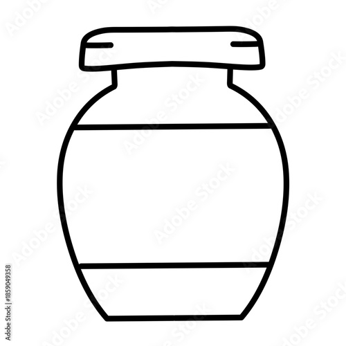 Honey related icon vector