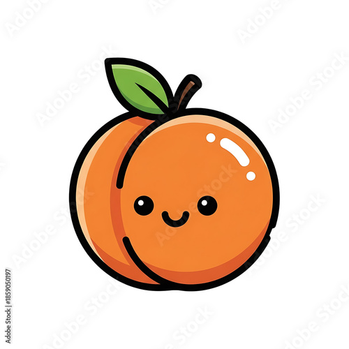 Cute Peach Character. (18)