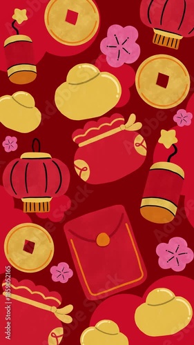 Animated Lunar New Year Elements