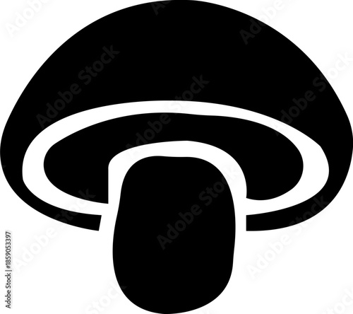 Cartoon vector mushrooms clipart, doodle icon set. Black silhouettes . Nature illustration .mushrooms line art set mushroom line art vector illustration of mushrooms vector design Mushrooms icon set B