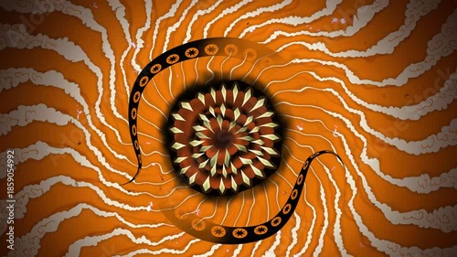 charybdis sea monster creating a whirlpool