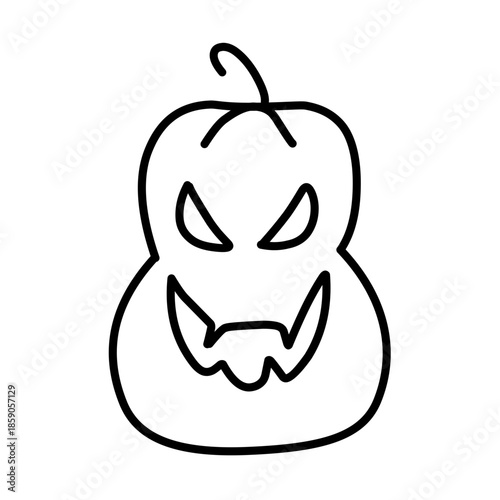 Halloween ghost vector icon