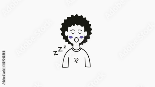 girl with long hair vector