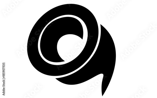 White Teflon tape for sealing threads vector