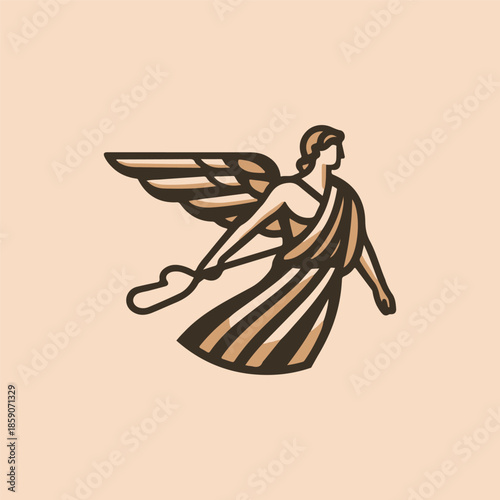 Greek Hermes Logo