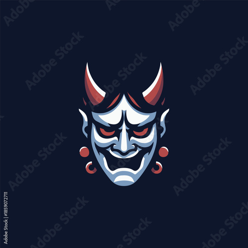 Hannya Mask Logo