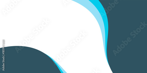Abstract Blue Wave Design Background With Teal Curve Elements For Modern Visuals modern design abstrac bacground.vector illustration eps10