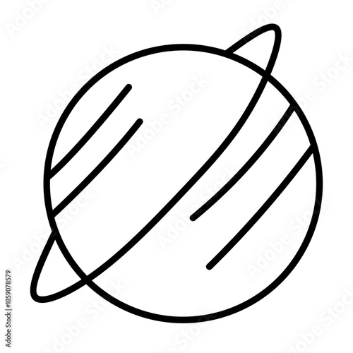 planet vector icon